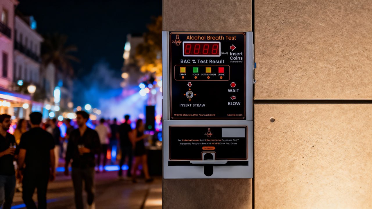 BAC Station — Coin Operated