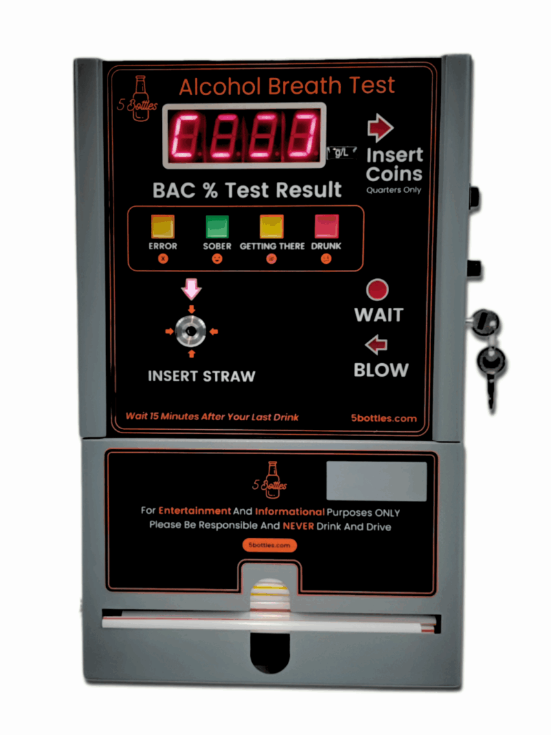 Coin or Token Operated Breath Tester - Image 2